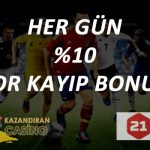 21bet kayıp bonusu