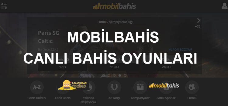 Mobilbahis Canlı Bahis