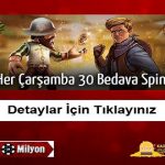 Casinomilyon Bedava 30 Dönüş Bonusu