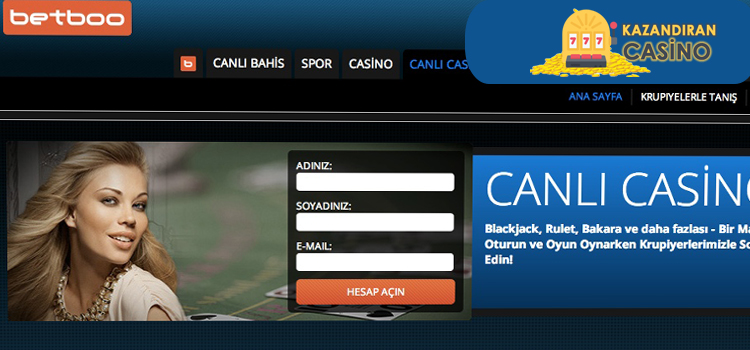 Betboo canlı casino