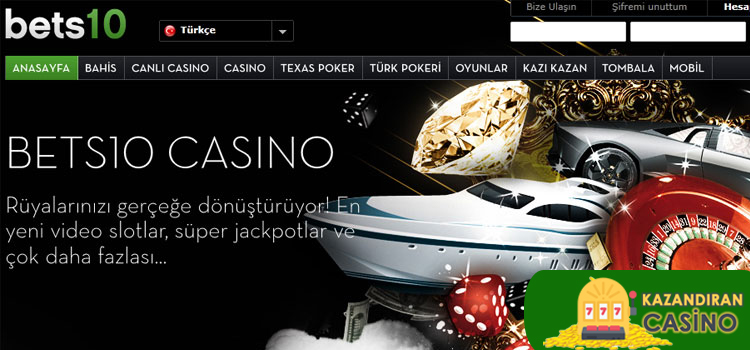 Bets10 canlı casino