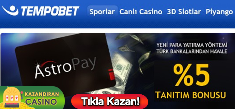 Tempobet bonus