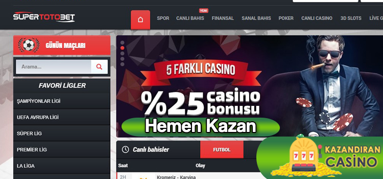 Süpertotobet Canlı Casino ve Casino Oyunları