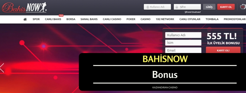 Bahisnow Bonus
