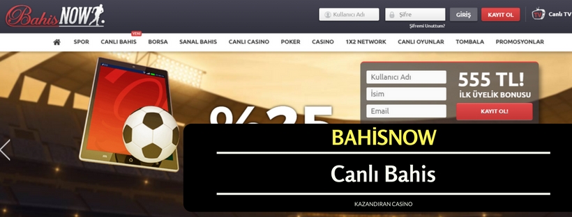 Bahisnow Canlı Bahis