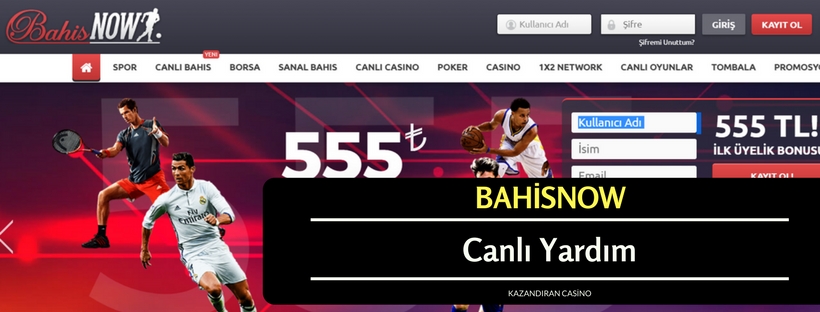 Bahisnow Canlı Yardım