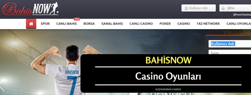 Bahisnow Casino Oyunları