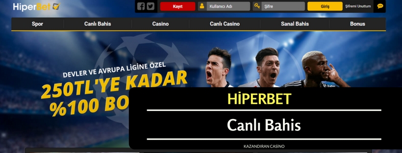 Hiperbet Canlı Bahis