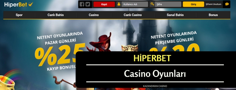 Hiperbet Casino Oyunları