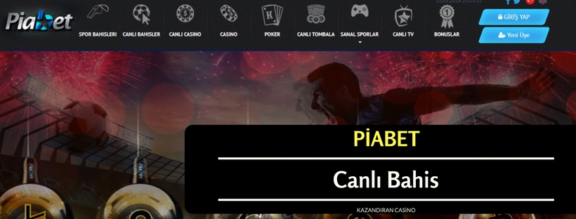 Piabet Canlı Bahis