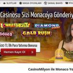 Monaco Tatili ve Nakit Para Ödülleri Casinomilyon’da