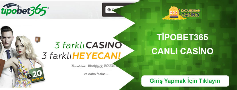 Tipobet365 Canlı Casino Seçeneklerinde Neler Var?