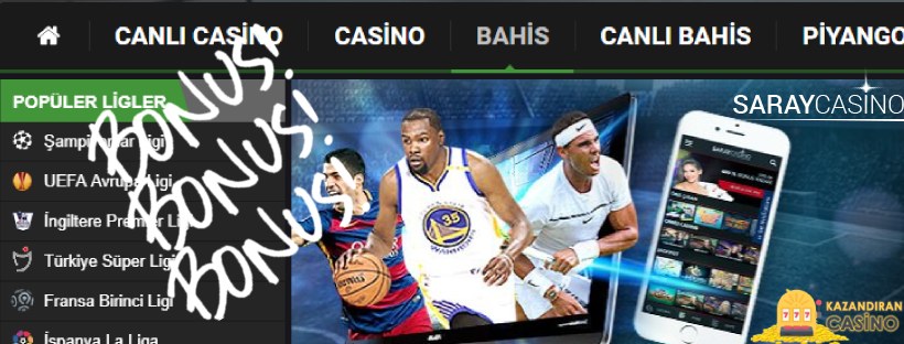 Saraycasino Bahis Seçenekleri