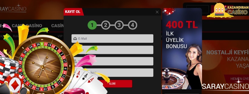 Saraycasino Hesap Açma Üyelik İşlemleri