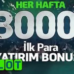Casinoslot 3000 TL Yatırım Bonusu