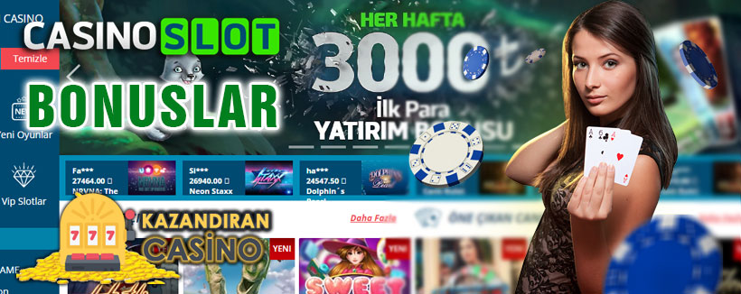 Casinoslot Bonuslar