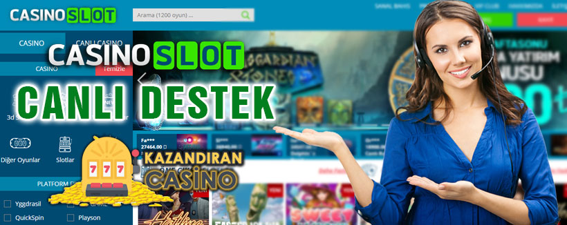 Casinoslot Canli Destek