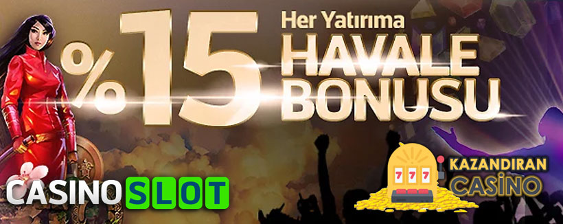 Casinoslot Havale Bonusu