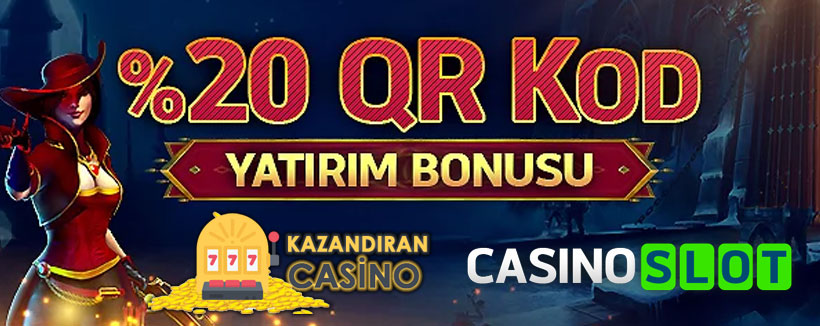 Casinoslot QR Kod Yatırım Bonusu