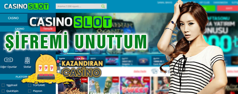 Casinoslot Şifremi Unuttum