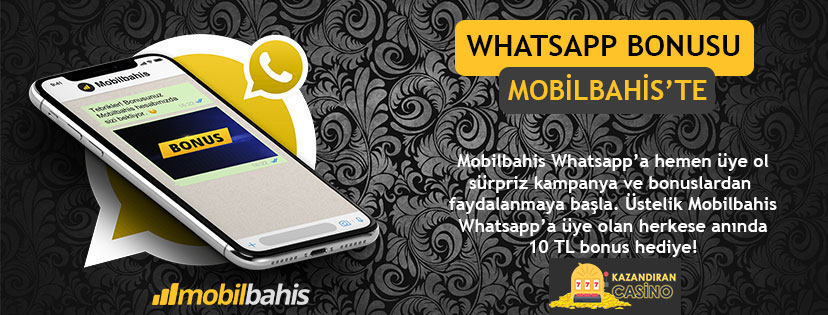 Mobilbahis Whatsapp Grubuna Katıl Bonus Kazan