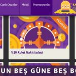 MrOyun casino bonusları